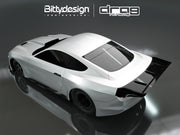 Bittydesign M550 Clear 1/10 No-Prep Street Eliminator Drag Body