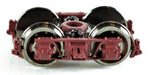 Blackstone B370106 HOn3 D&RGW Red 3'7 Arch Bar Caboose Trucks
