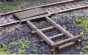 Blair Line 124 HO Scale Laser Cut Wood Handcar Set Off Kit