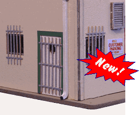 Blair Line 2708 HO Scale Burglars Bars Kit