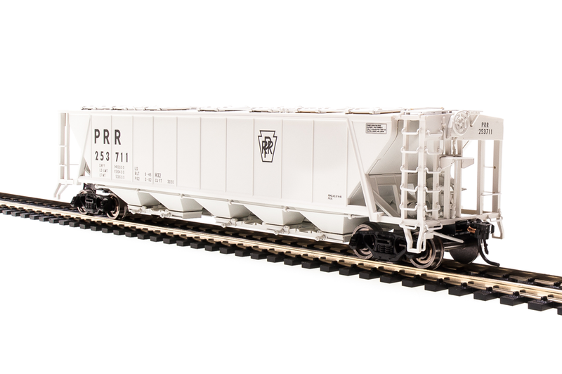 BLI 1884 HO Scale H32 Covered Hopper Pennsylvania Plain Keystone PRR Single Car # Varies - NOS