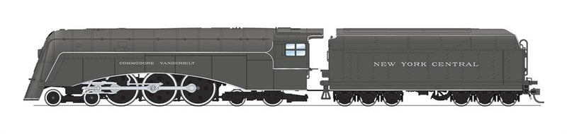BLI 2840 HO Scale 4-6-4 New York Central Commodore Vanderbilt Hudson (Spoked Drivers) NYC 5344