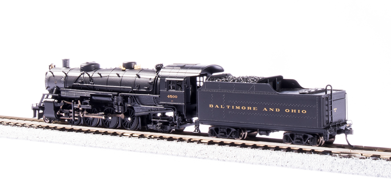 BLI 3985 N Scale USRA 2-8-2 Light Mikado Baltimore & Ohio B&O 4516 Paragon4