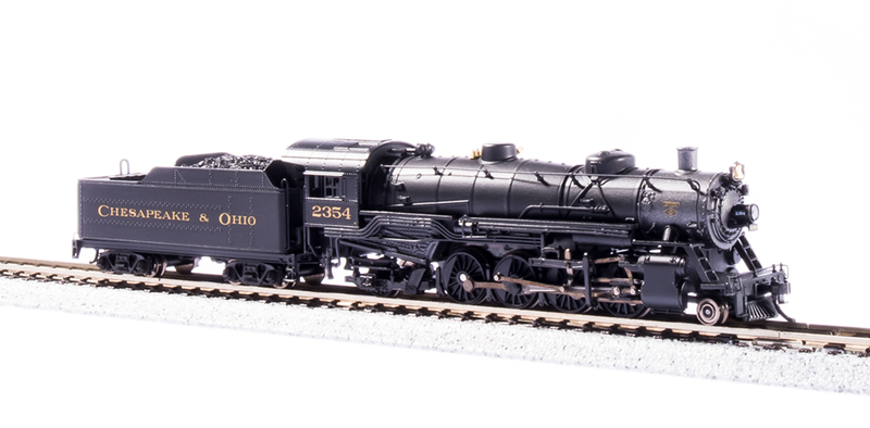 BLI 3987 N Scale USRA 2-8-2 Light Mikado Chesapeake & Ohio C&O 2361 Paragon4