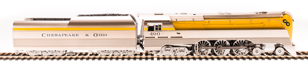 BLI 4557 HO Scale 4-6-4 ClassL-1 Hudson Steam Loco C&O 493 Paragon3 Brass Hybrid - USED