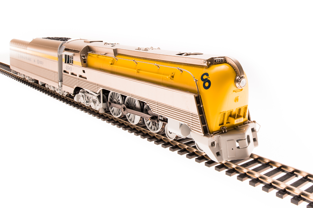 BLI 4557 HO Scale 4-6-4 ClassL-1 Hudson Steam Loco C&O 493 Paragon3 Brass Hybrid - USED