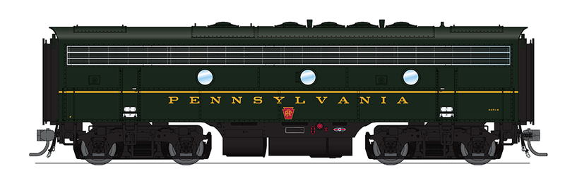 BLI 4848 HO Scale EMD F7A/B PhI Pennsylvania PRR 9671A with DCC and Sound