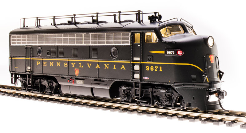 BLI 4860 HO Scale EMD F7A Ph1 Pennsylvania PRR 9673A with DCC and Sound