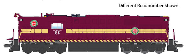 Broadway Limited Imports 4885 HO Scale ALCo RSD-15 DM&IR 55 with Paragon2