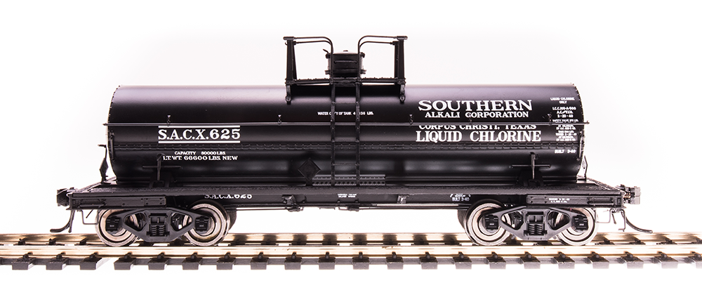 BLI 6174 HO Scale 6000 Gallon Tank Car Southern Alkali SACX Single Car # Varies