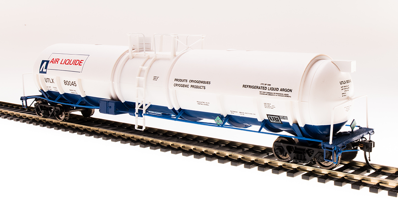 BLI 6311 HO Scale Cryogenic Tank Car Air Liquide (Liquid Argon) UTLX 2 Pack