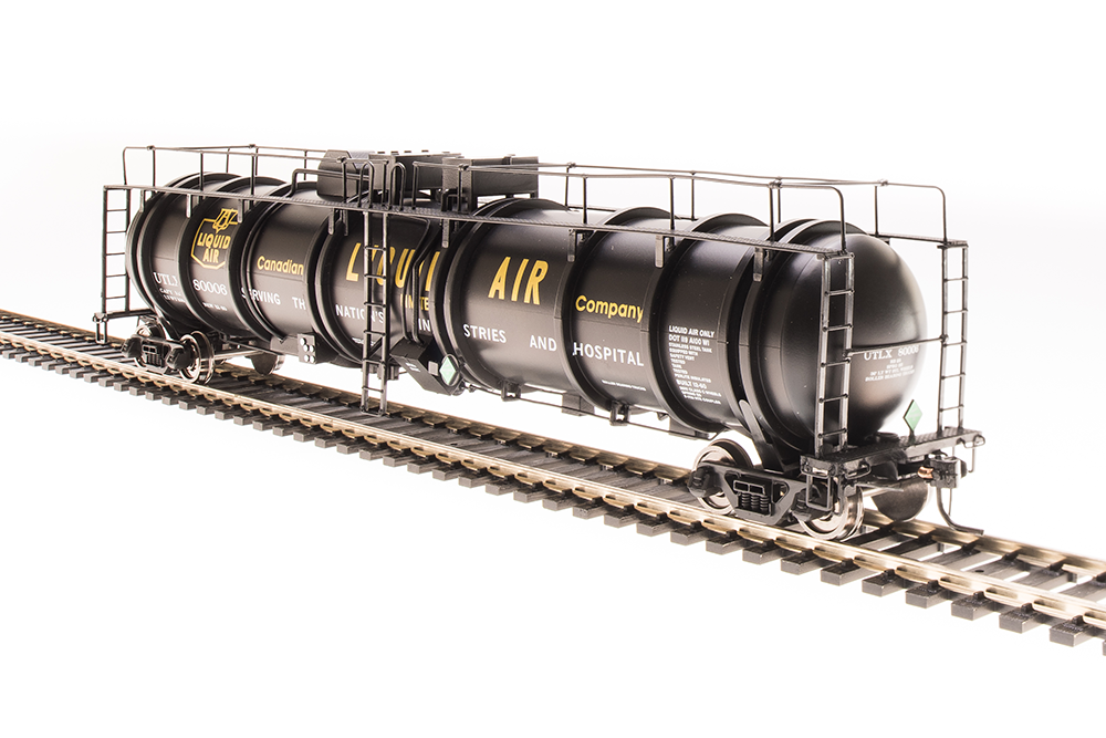 BLI 6315 HO Scale Cryogenic Tank Car Canadian Liquid Air UTLX 2 Pack