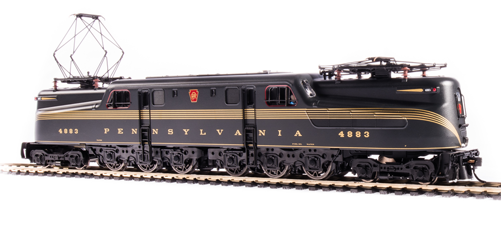 BLI 6360 HO Scale GG1 Electric Pennsylvania Brunswick 5-Stripe PRR 4883 DCC Sound