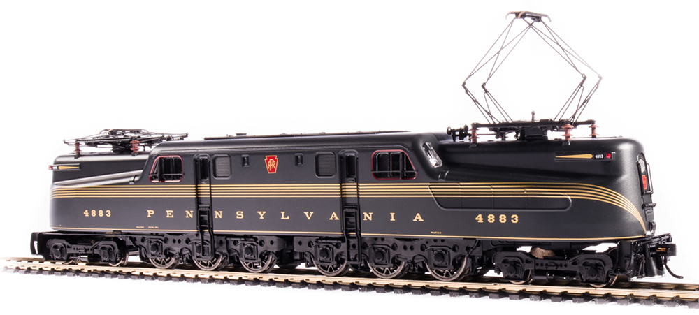 BLI 6360 HO Scale GG1 Electric Pennsylvania Brunswick 5-Stripe PRR 4883 DCC Sound