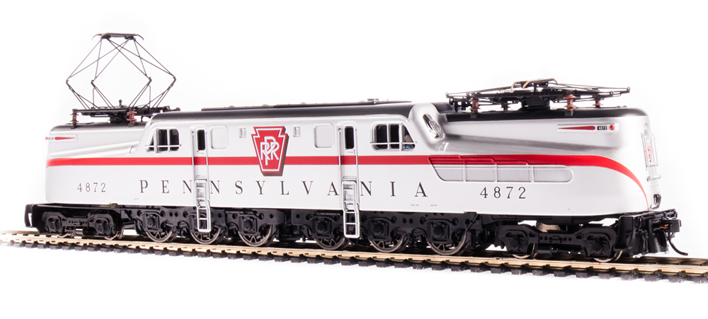 BLI 6370 HO Scale GG1 Electric Pennsylvania Aluminum Red Stripe PRR 4872 DCC Sound