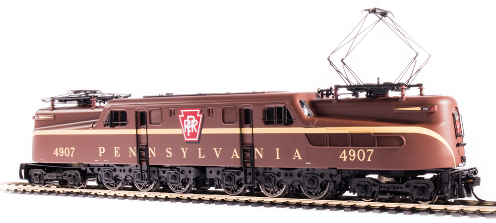 BLI 6368 HO Scale GG1 Electric Pennsylvania Tuscan Single Stripe PRR 4907 DCC Sound