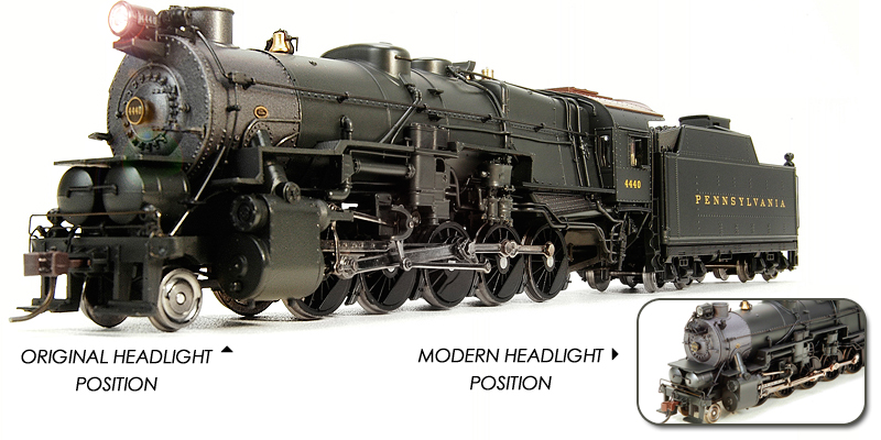 BLI 6763 HO Scale I1sa 2-10-0 Steam Loco with Short Tender Pennsylvania PRR 4524 DCC/Sound/Paragon4