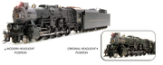 BLI 6768 HO Scale I1sa 2-10-0 Steam Loco with Long Tender Pennsylvania PRR 4616 DCC/Sound/Paragon4