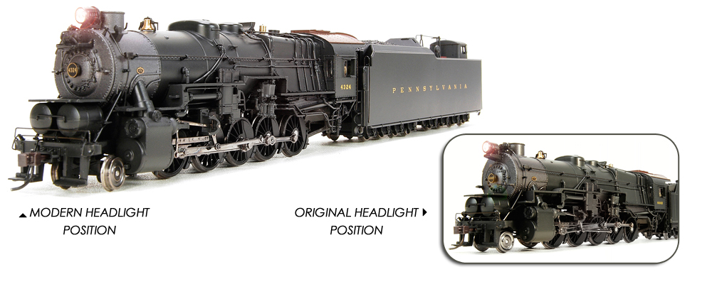 BLI 6768 HO Scale I1sa 2-10-0 Steam Loco with Long Tender Pennsylvania PRR 4616 DCC/Sound/Paragon4