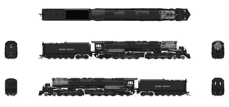 BLI 7231 N Scale Big Boy 4-8-8-4 Steam Loco Union Pacific UP 4012 Paragon4