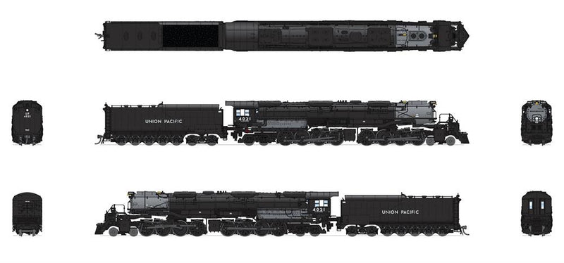 BLI 7234 N Scale Big Boy 4-8-8-4 Steam Loco Union Pacific UP 4022 Paragon4