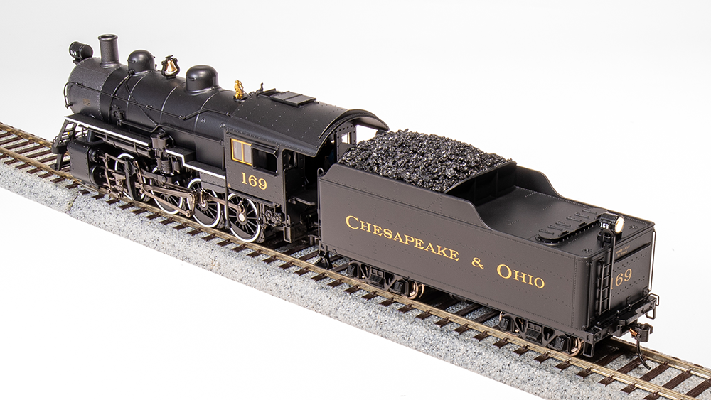BLI 7329 HO Scale 2-8-0 Consolidation Steam Loco Chesapeake & Ohio C&O 169 Paragon4