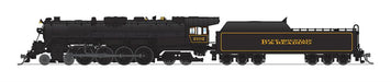 BLI 7408 N Scale 4-8-4 T1 Steam Locomotive Blue Mountain & Reading 2102 with Paragon4