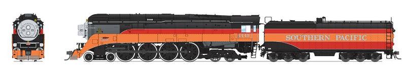 BLI 7611 HO Scale GS-4 Southern Pacific 4449 Daylight Excursion 1981-2000 Paragon4 Hybrid