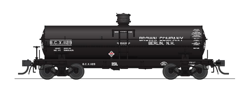 BLI 7660 HO Scale 6000 Gallon Tank Car Merrimac/Brown Co 1940s Variety 2 Pack A