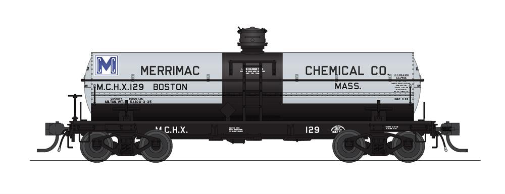 BLI 7660 HO Scale 6000 Gallon Tank Car Merrimac/Brown Co 1940s Variety 2 Pack A