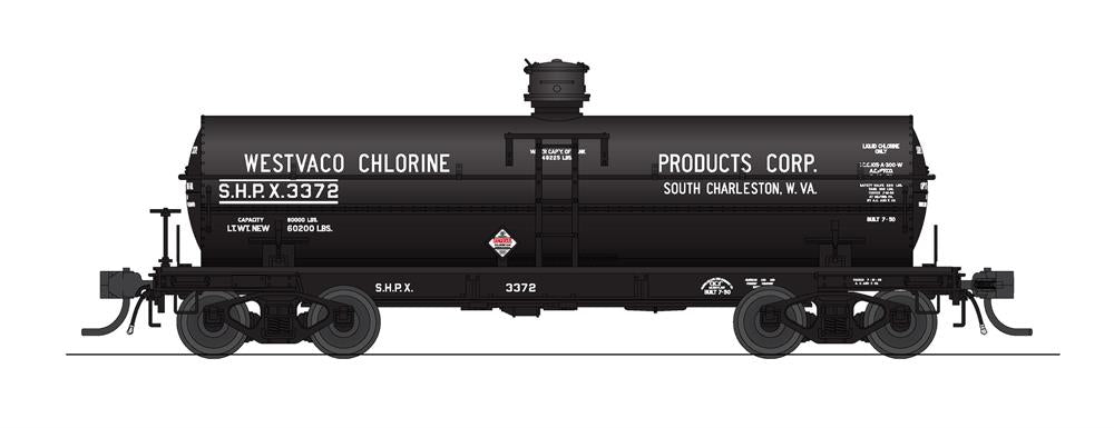 BLI 7663 HO Scale 6000 Gallon Tank Car Niagara Alkali/Westvaco Early 1950s Variety 2 Pack A