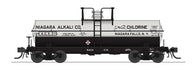 BLI 7663 HO Scale 6000 Gallon Tank Car Niagara Alkali/Westvaco Early 1950s Variety 2 Pack A