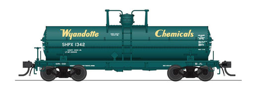 BLI 7669 HO Scale 6000 Gallon Tank Car Ethyl/Wyandotte 1960s Variety 2 Pack A