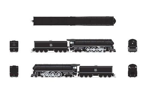 BLI 7872 HO Scale New Haven I-5 1400 Small Script Paragon4 Hybrid