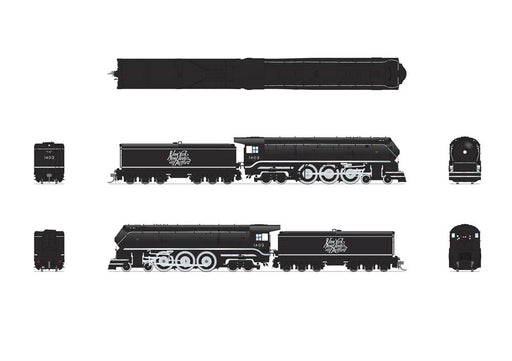 BLI 8086 HO Scale New Haven I-5 1403 Large Script Stealth Hybrid