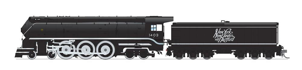 BLI 8086 HO Scale New Haven I-5 1403 Large Script Stealth Hybrid