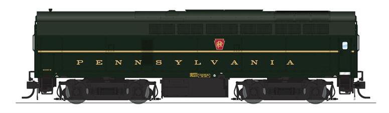 BLI 8273 HO Scale Baldwin RF-16 B Unit Sharknose Diesel "Single Stripe" PRR 2006B - Stealth