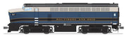 BLI 8274 HO Scale Baldwin RF-16 A Unit Sharknose Diesel Baltimore & Ohio B&O 857A - Stealth