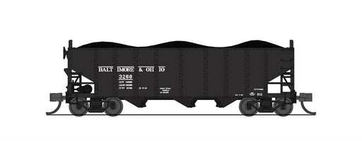 BLI (Broadway Limited Imports) 7148 N Scale 3 Bay Hopper Baltimore & Ohio B&O 2 Pack A