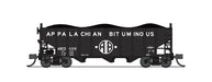 BLI (Broadway Limited Imports) 7158 N Scale 3 Bay Hopper Appalachian Bituminous 2 Pack A