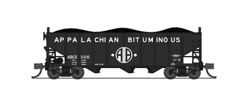 BLI (Broadway Limited Imports) 7158 N Scale 3 Bay Hopper Appalachian Bituminous 2 Pack A
