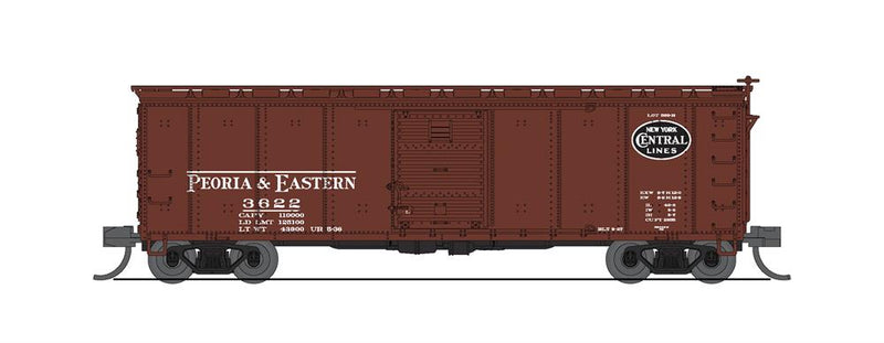 BLI (Broadway Limited Imports) 7271 N Scale 40' NYC Boxcar 1930's Variety Set B (NYC, MC, P&E, B&A)