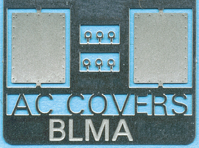 BLMA 91 N Scale Removed AC Unit Cover Patch 2 Pack