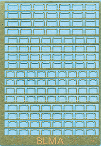 BLMA 98 N Scale Ladder Grab Irons for E/F Units and Passenger Cars 128 Pack