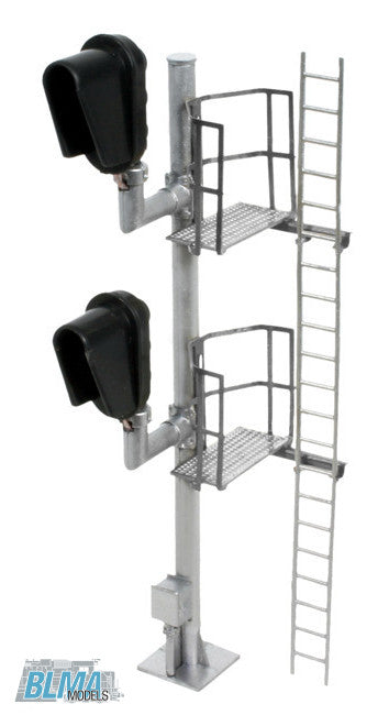 BLMA Models 4036 HO Scale Right Hand Modern Dual Head Block Signal - NOS