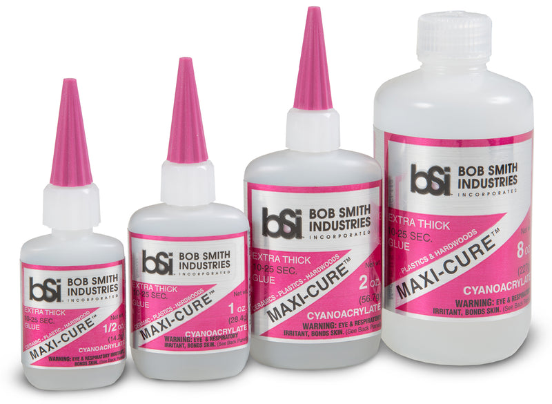 Bob Smith Industries 111 Maxi-Cure Super Thick CA Glue .5oz