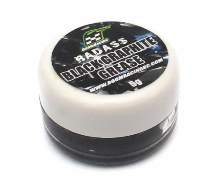 Boom Racing BRGRS08 BADASS Black Graphite Grease 5g