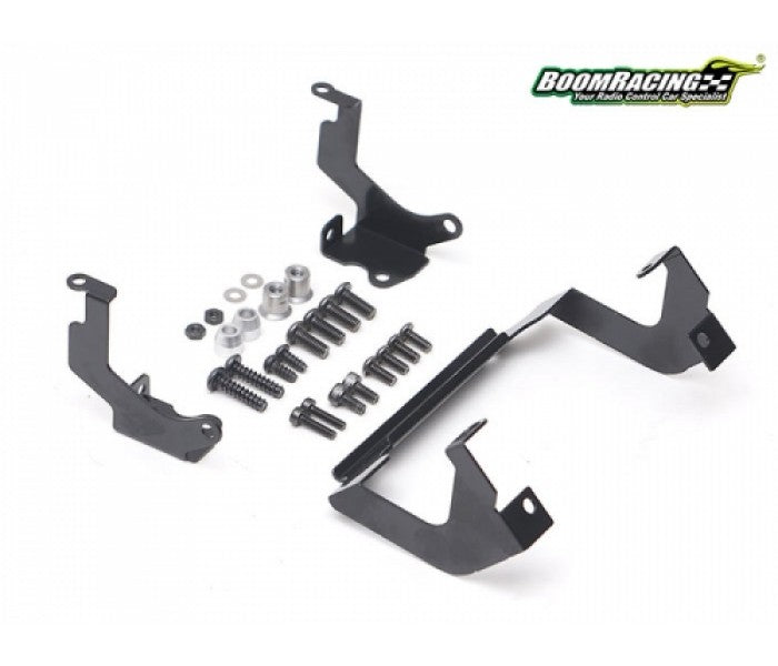 Boom Racing BRLC7065 Reinforced Bumper & Body Mount Set for Killerbody ARB Bull Bar for BRX01