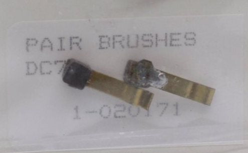 Bowser 1-020171 Motor Brushes for DC71 Motor 1 Pair