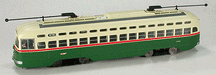 Bowser 12555 HO Scale F Line PCC Streetcar Philadelphia Transportation Co 1055